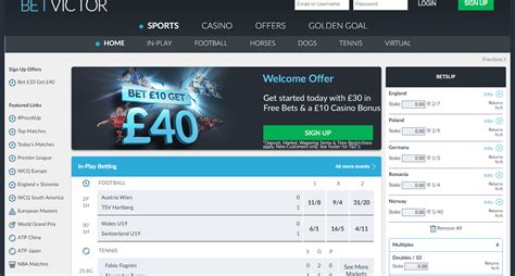 betvictor free bet terms and conditions